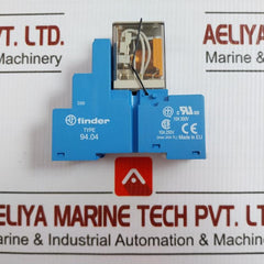 94.04 55.34.8.230.0040 Finder 230V Ac 10A Ass Interface Relay With Socket Module