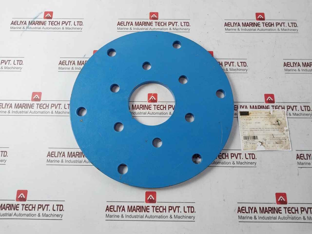 955209 Plate For Box Pulley, Riser Tensioner Control Flow