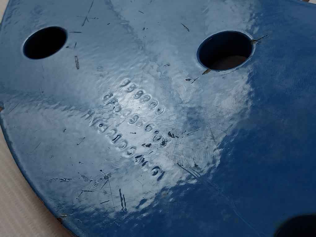 955209 Plate For Box Pulley, Riser Tensioner Control Flow