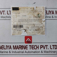 955209 Plate For Box Pulley, Riser Tensioner Control Flow
