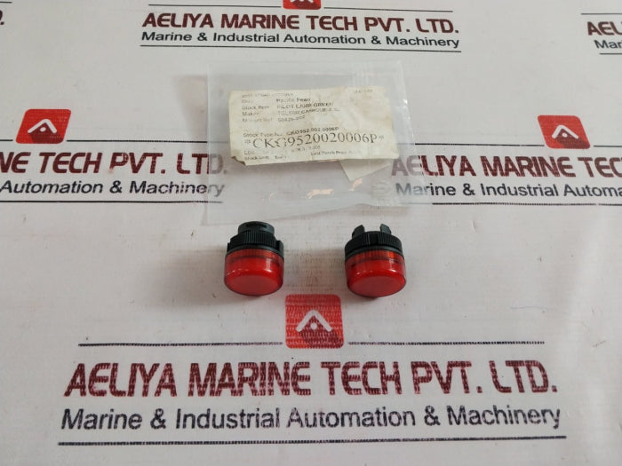 Lot Of 3X Telemecanique 60429-802 Pilot Lamp