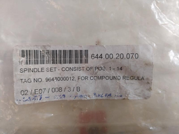 9648000012 Spindle Set For Compound, 644.00.20.070