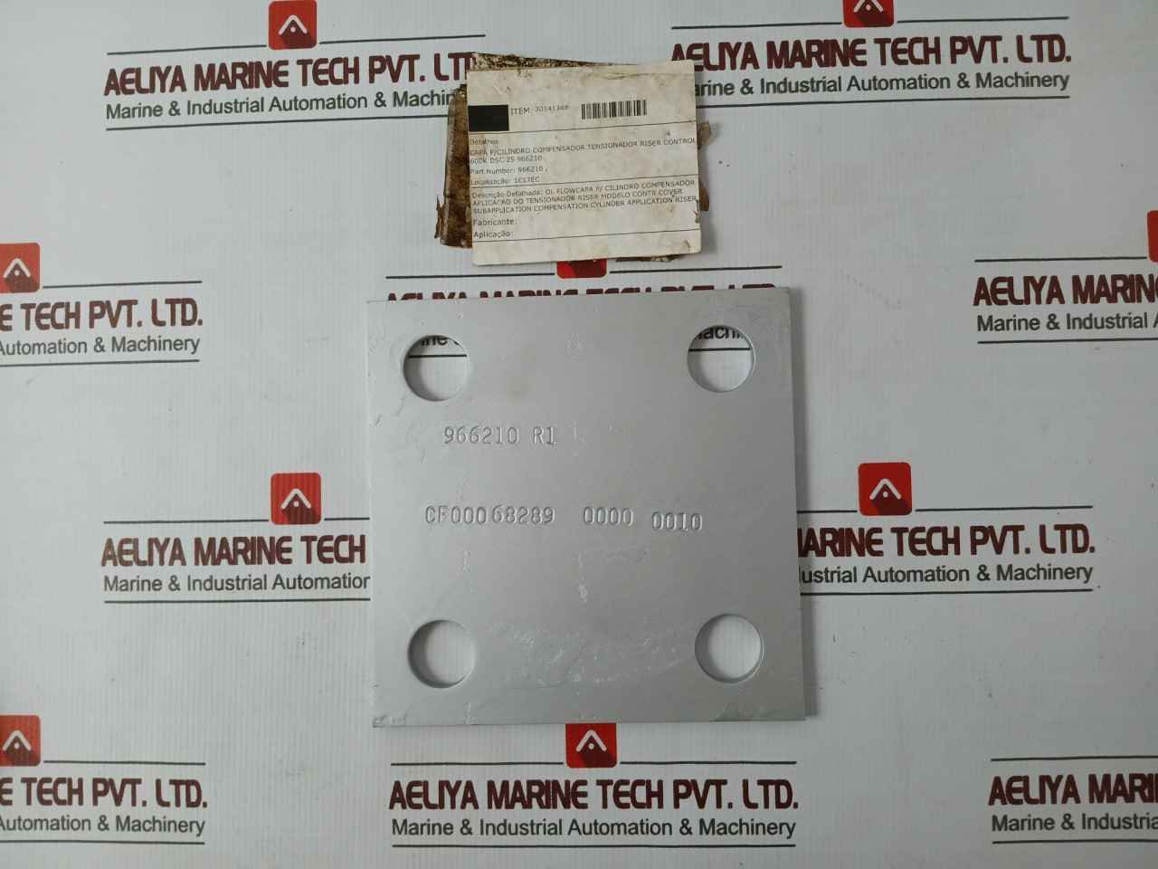 966210 Cover Compensation Cylinder Riser Application