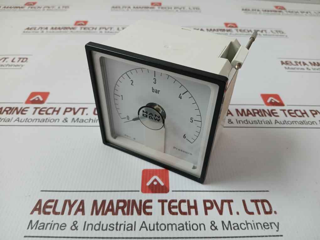 96X96.2 S | W Dw Man B&W Ea Pressure Indicator 24 V 4-20 Ma