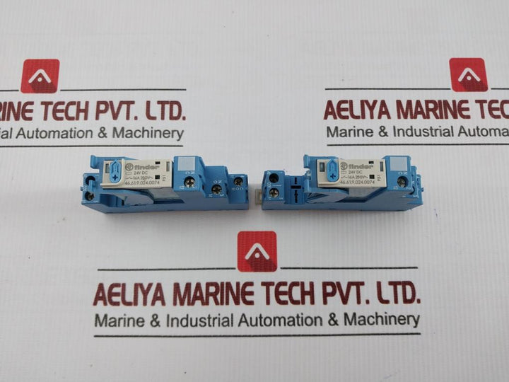 97.01 46.61.9.024.0074 Interface Relay With Socket Module Assembly 24V Dc Finder