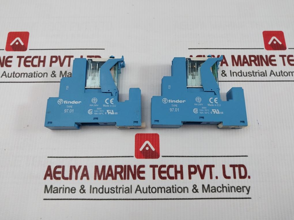 97.01 46.61.9.024.0074 Interface Relay With Socket Module Assembly 24V Dc Finder