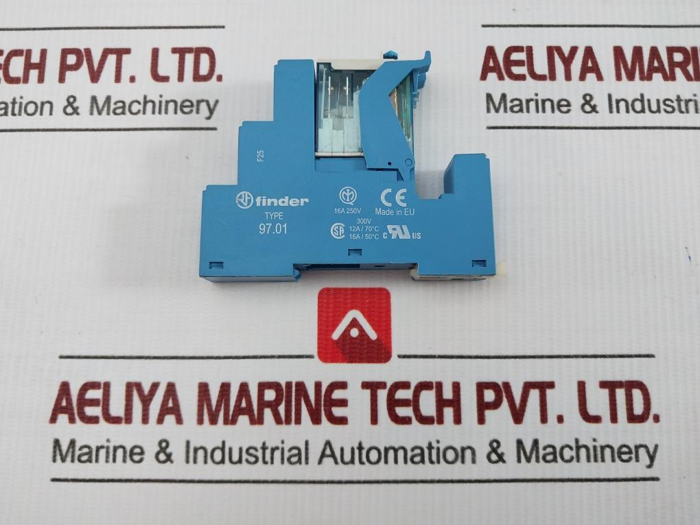 97.01 46.61.9.024.0074 Interface Relay With Socket Module Assembly 24V Dc Finder