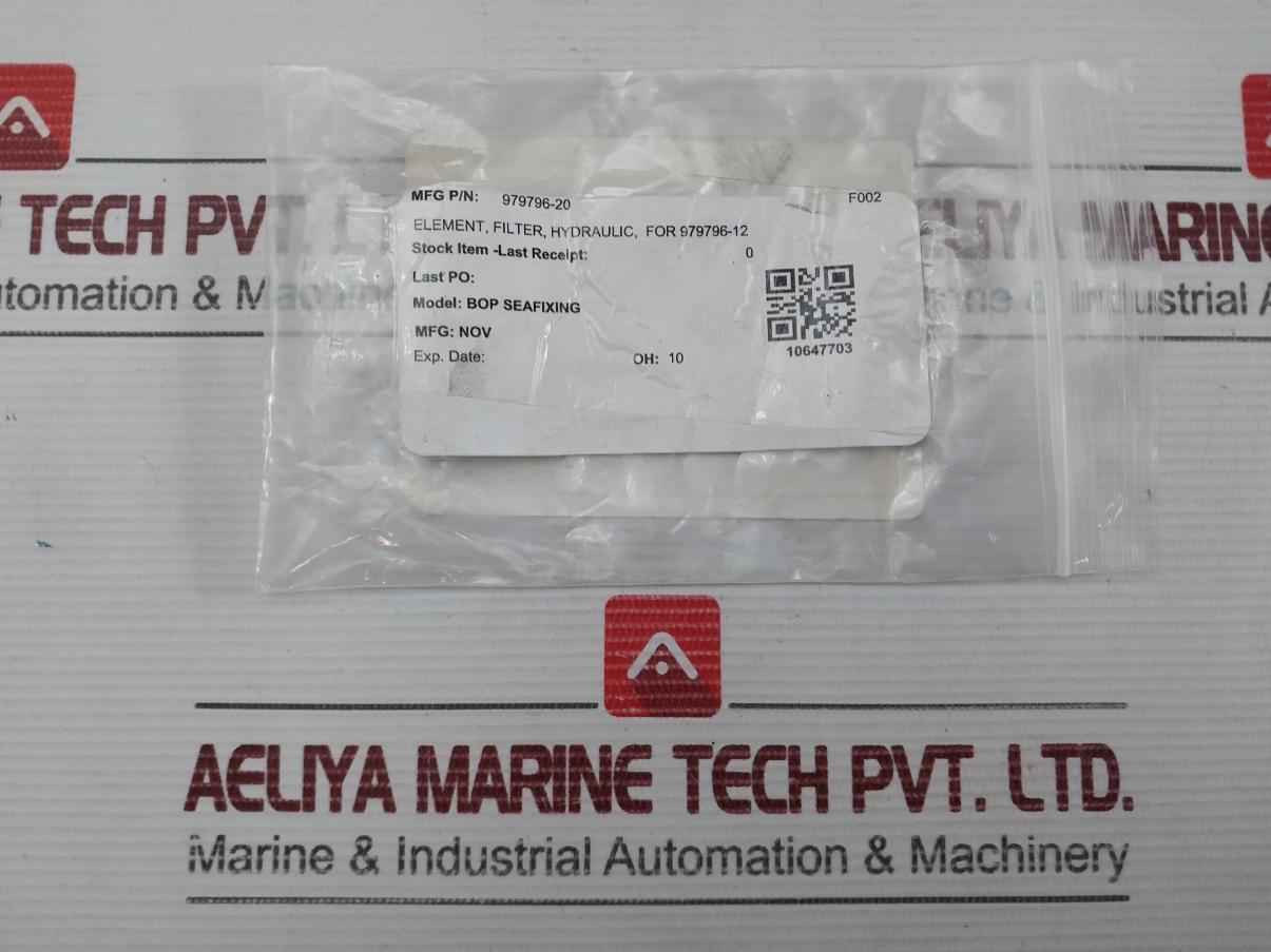 979796-20 Hydraulic Filter Element Fa1502693 Nov