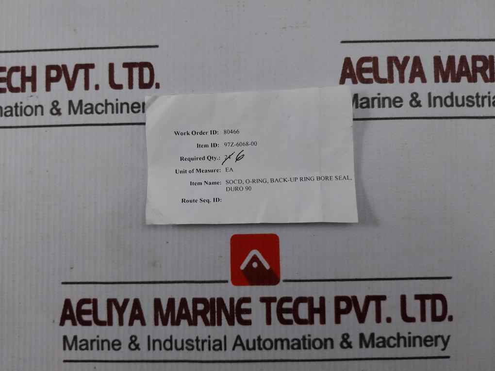 97Z-6068-00 Socd Back-up O-ring 90 Duro