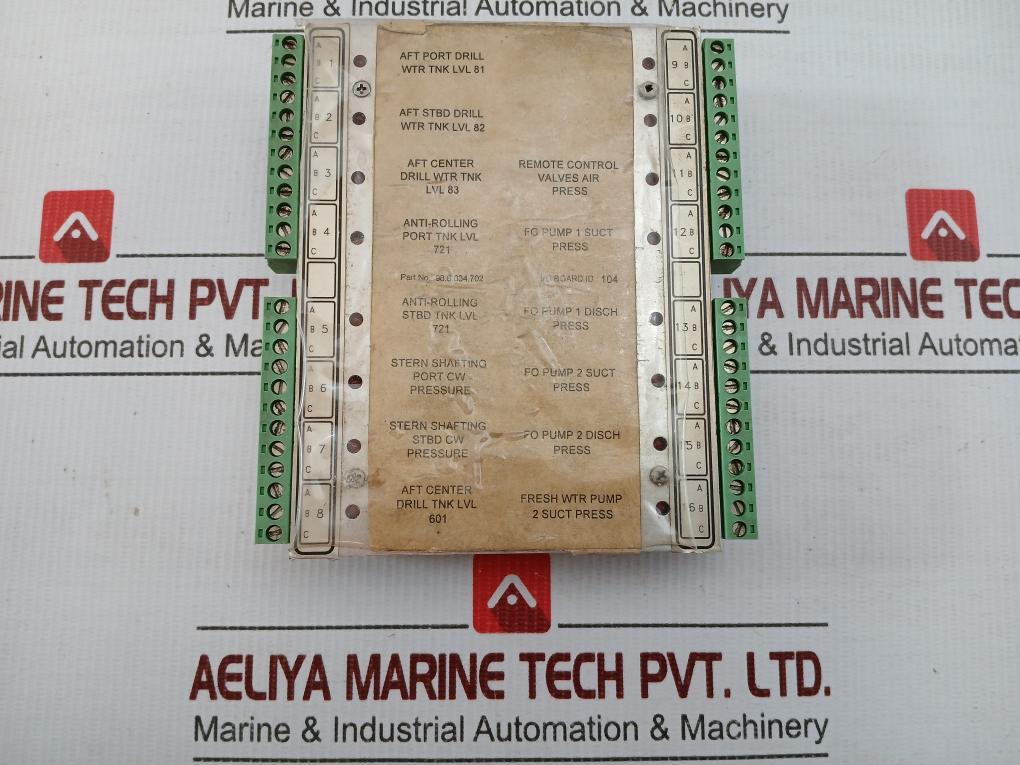 98.6.034.702 Din-i/O Board Praxis Automation
