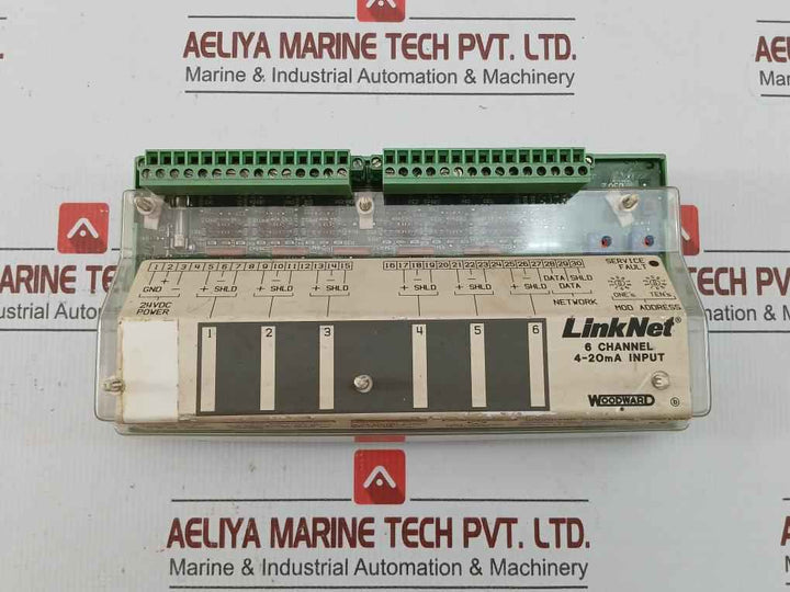 9905-968 Linknet 6 Channel Analog Input Module In 4-20Ma Revision J Woodward
