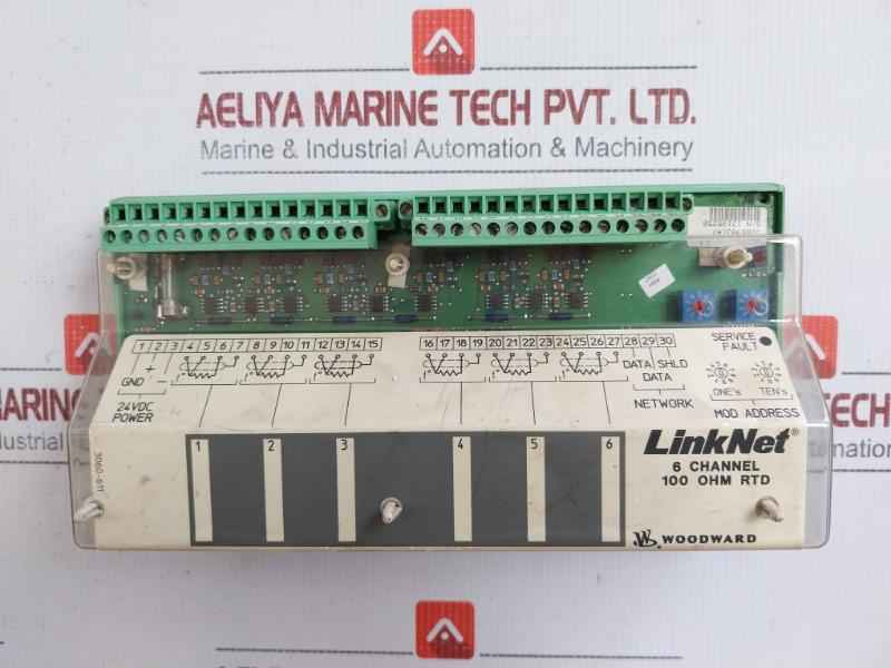 9905-970 Linknet 6-channel Input Module 18-32Vdc 3.7W Woodward
