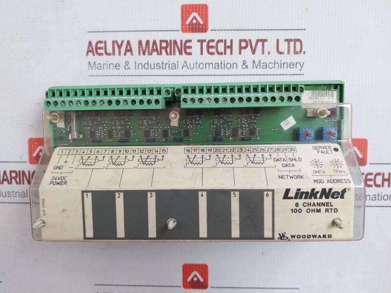 9905-970 Linknet 6-channel Input Module 18-32Vdc 3.7W Woodward