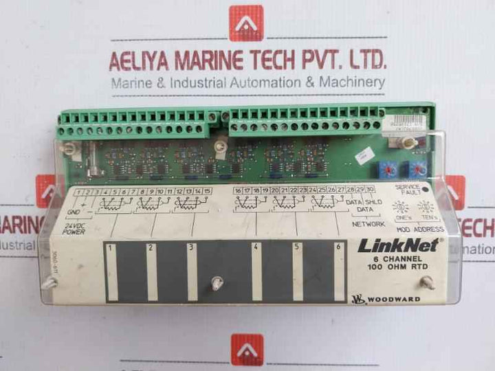9905-970 Linknet 6-channel Input Module 18-32Vdc 3.7W Woodward