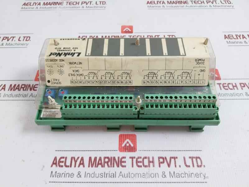 9905-970 Linknet 6-channel Input Module 18-32Vdc 3.7W Woodward