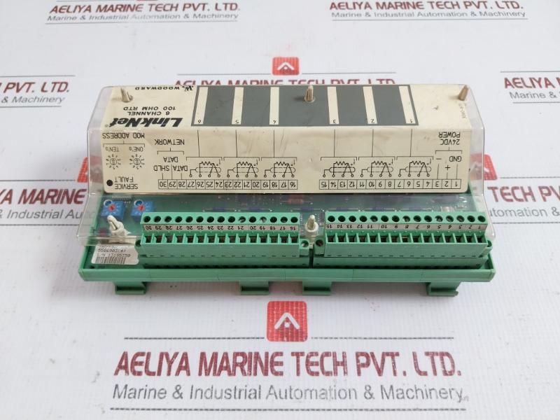 9905-970 Linknet 6-channel Input Module 18-32Vdc 3.7W Woodward