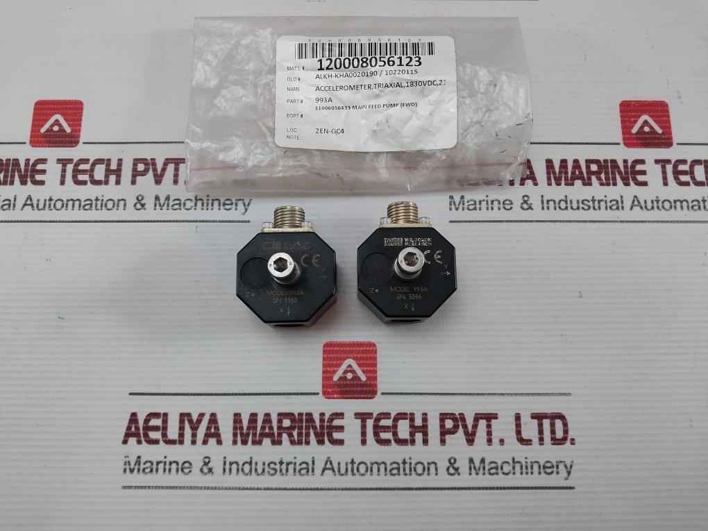 993A Triaxial Accelerometer Wilcoxon 18-30Vdc 2-10Ma