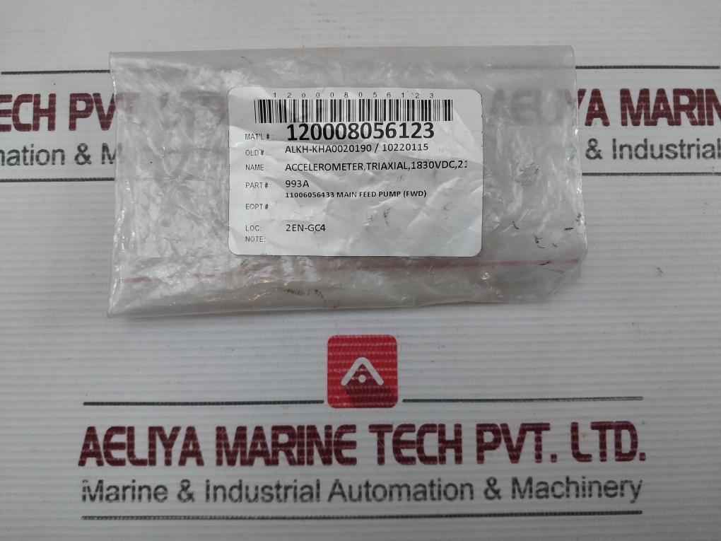 993A Triaxial Accelerometer Wilcoxon 18-30Vdc 2-10Ma