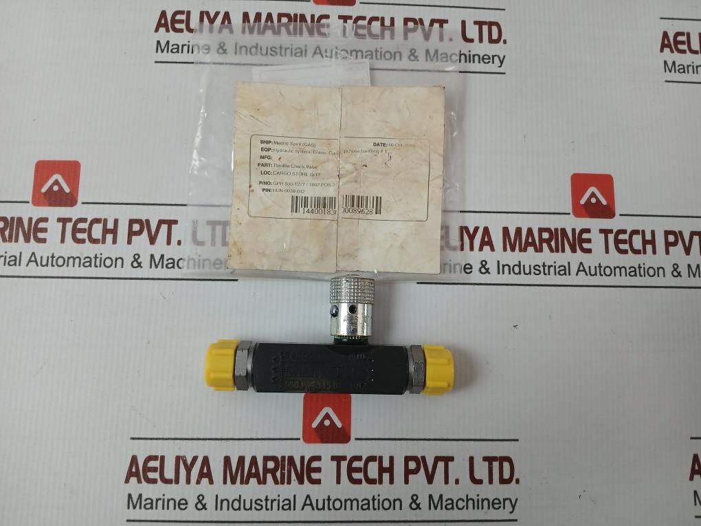 9F400S In-line Flow Control Valve 5000 Psi Parker
