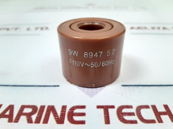 9W 8947 52 Solenoid Coil F110V~ 50/60Hz