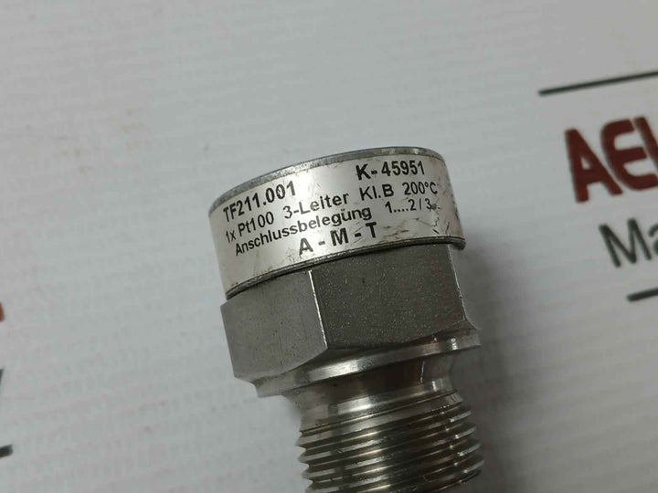A-m-t Resistance Thermometer Tf211.001 3-leiter/3-wire