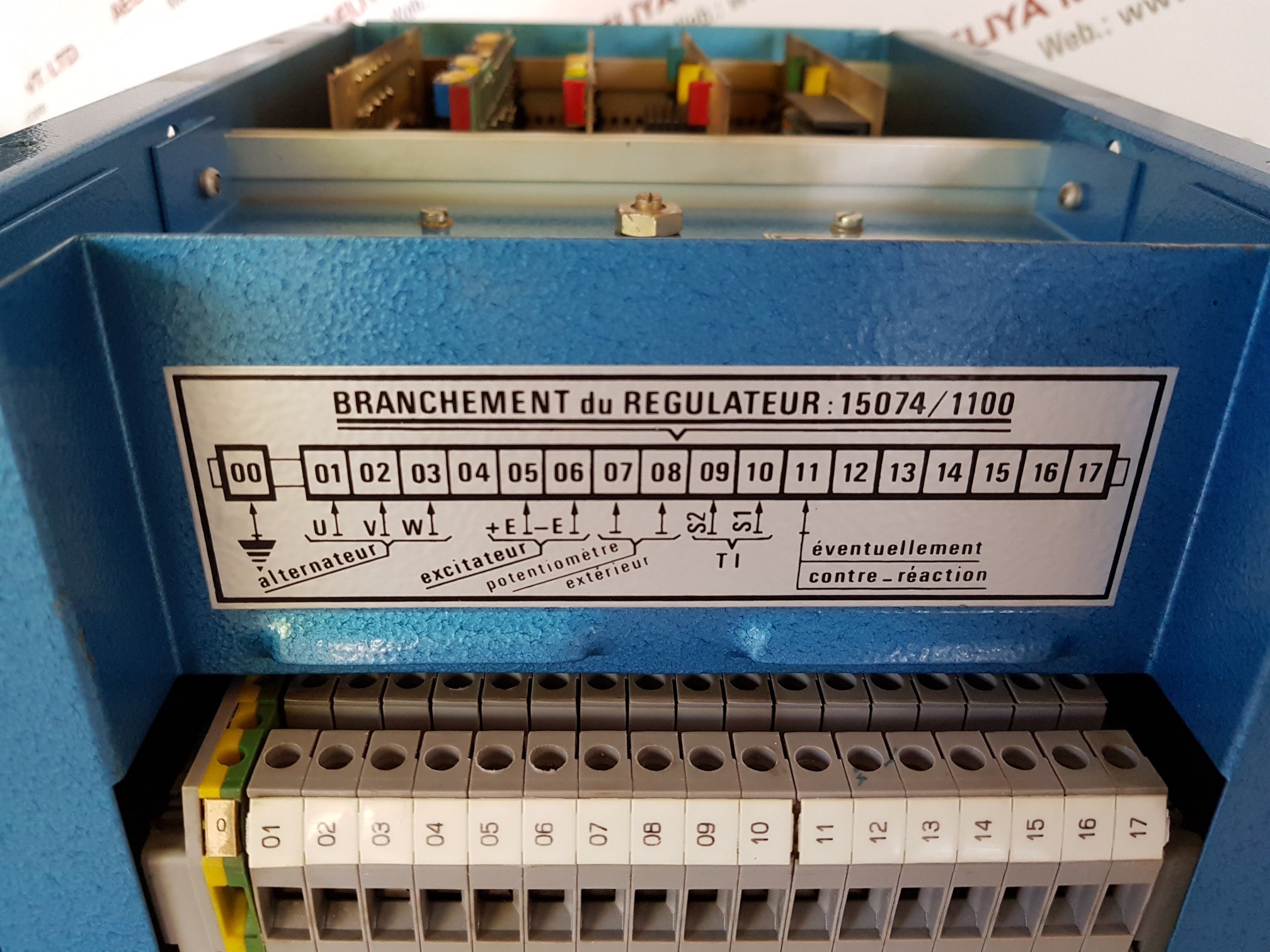 A.C.E.O 15074/1100 Voltage Regulator 450V 60Hz