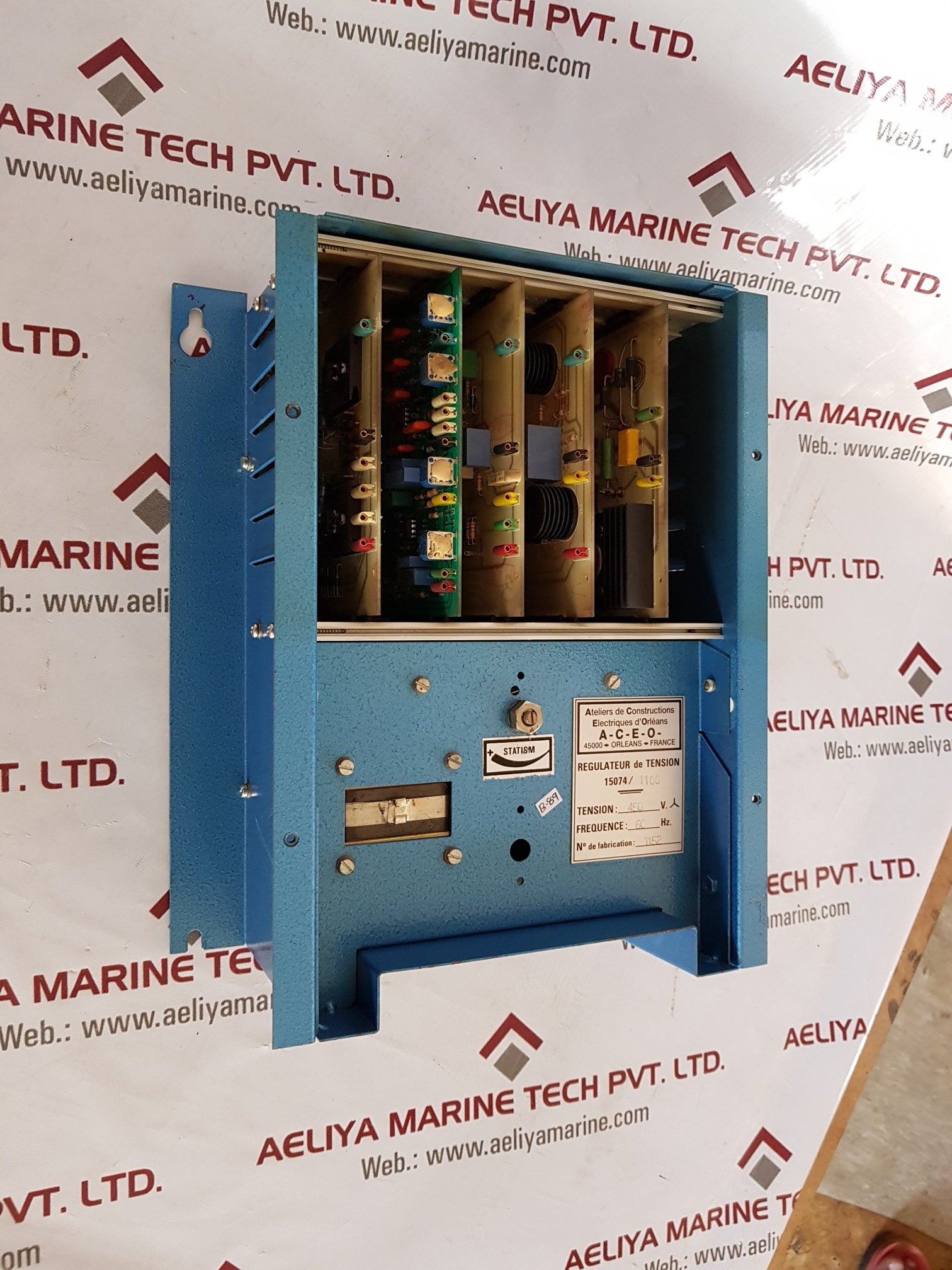 A.C.E.O 15074/1100 Voltage Regulator 450V 60Hz