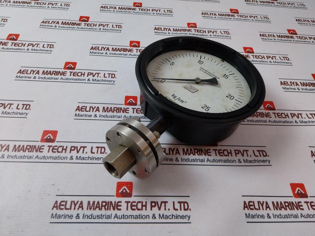 A.N.INSTRUMENTS 0-25 KG/CM2 Pressure Gauge