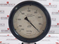 A. N. Instruments Cal-20 Pressure Gauge -760 To 0 Mm.Hg.