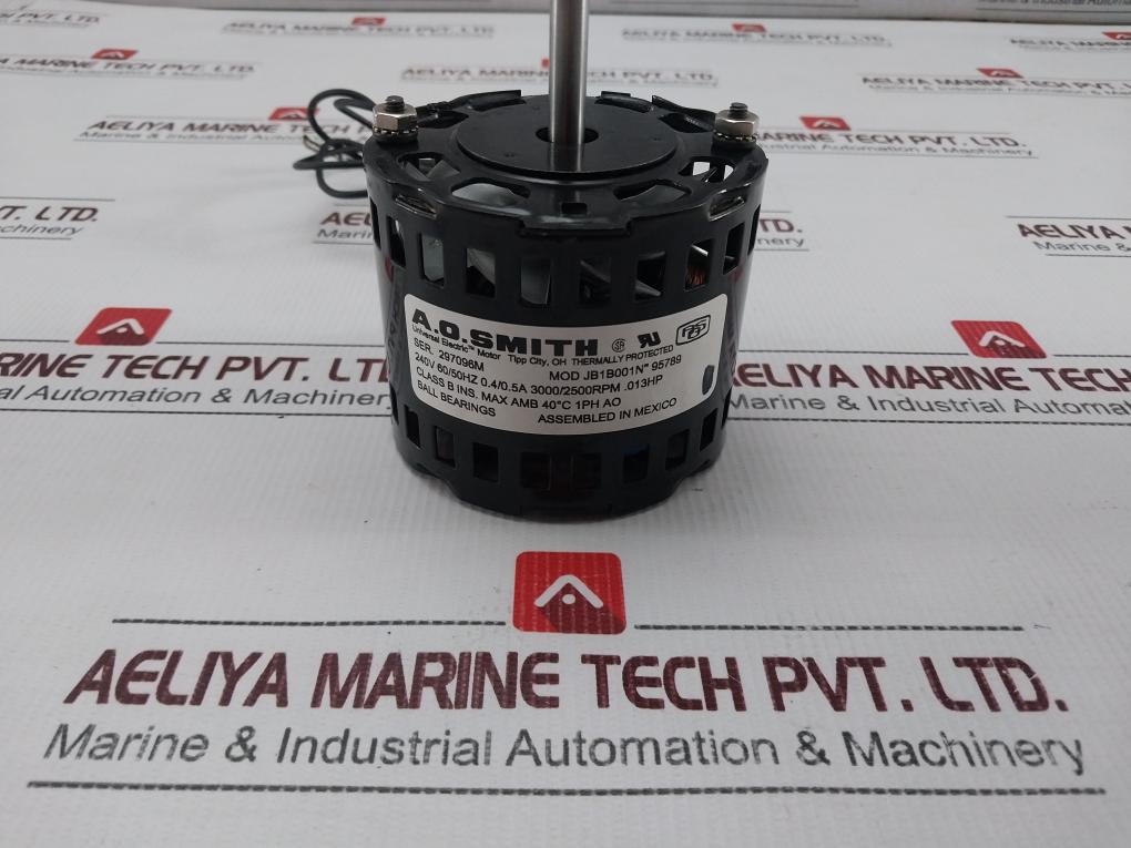 A.O.Smith Jb1B001N 95789 Universal Electric Motor 240V 60/50Hz 0.4/0.5A