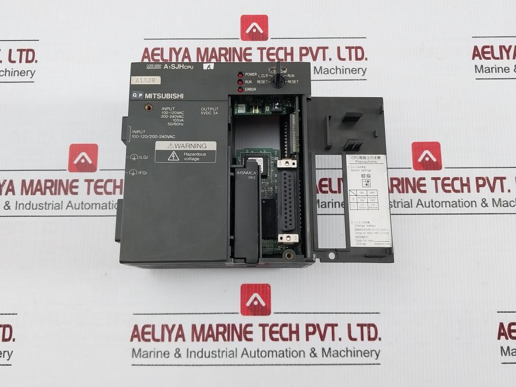 A1Sjhcpu Mitsubishi Electric 100-120Vac Programmable Logic Controller Plc System