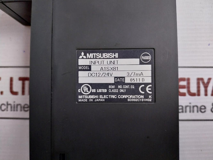 A1Sx81 Mitsubishi Dc12/24V Plc Input Module