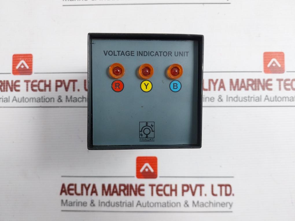 A20126-2 Voltage Indicator Unit With Red Led Pragati Electricals
