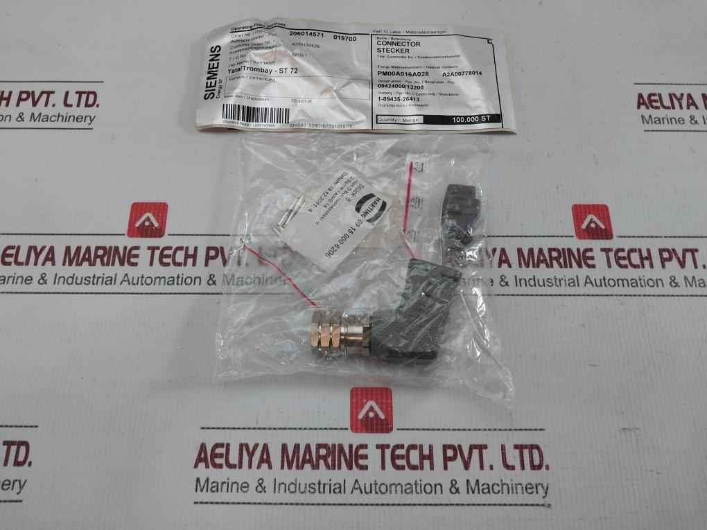 A2A00778014 Connector Stecker Siemens 1-09435-26413