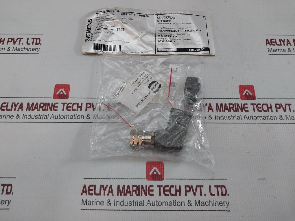 A2A00778014 Connector Stecker Siemens 1-09435-26413