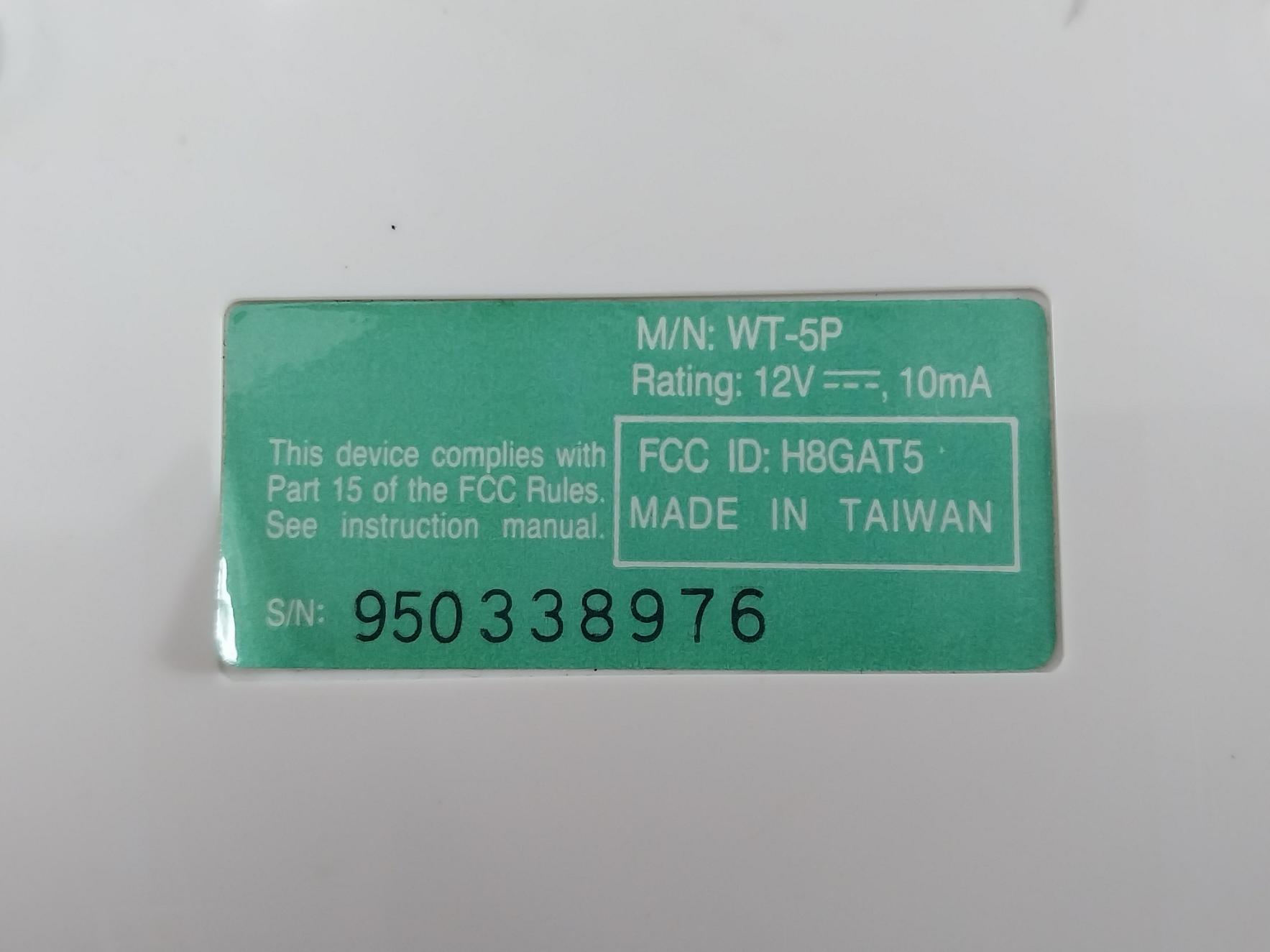 A4 Wt-5P Tech Trackball Serial Computer Mouse 12V,10Ma