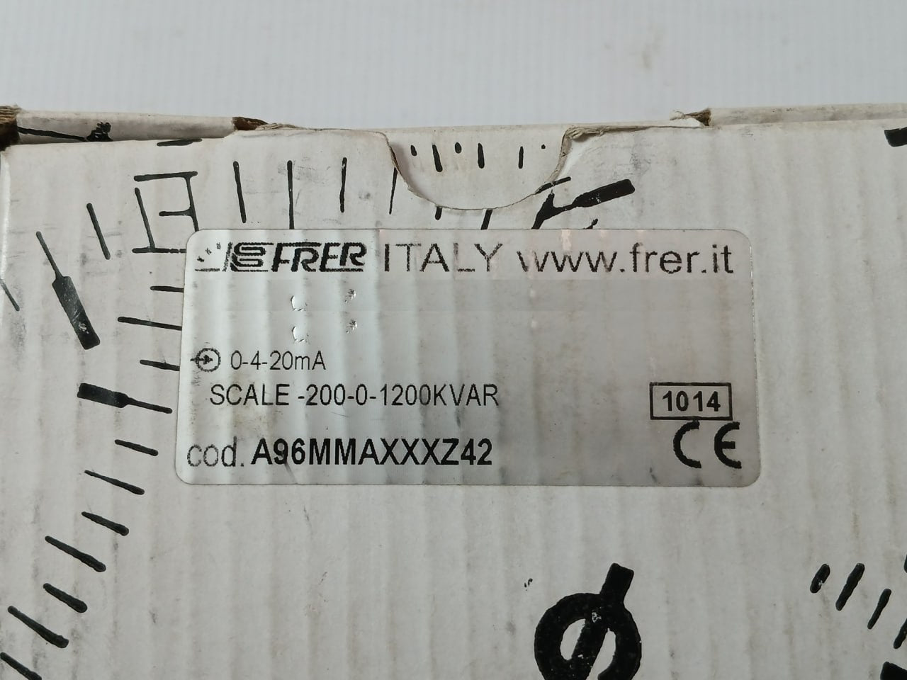 A96Mmaxxxz42 Frer Dc Moving Coil Ammeter