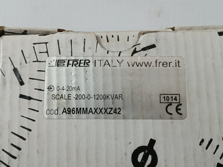 A96Mmaxxxz42 Frer Dc Moving Coil Ammeter