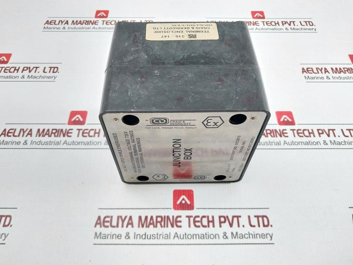 A/Ex72/S/9/Rs Junction Box Craig & Derricott 726V