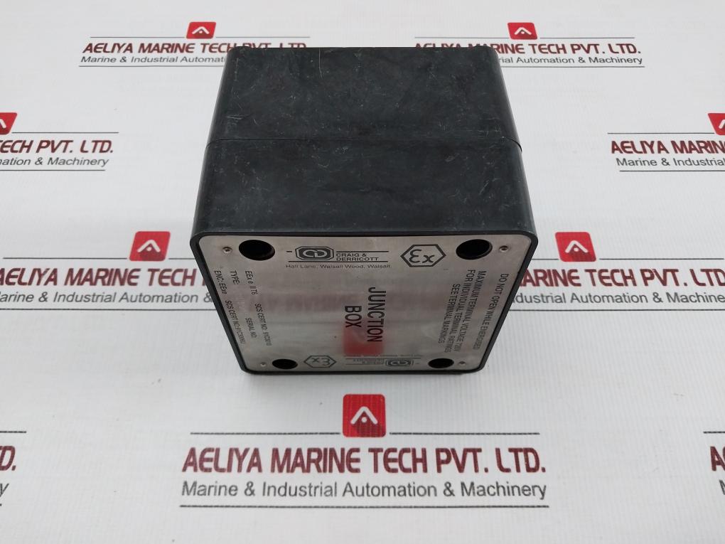 A/Ex72/S/9/Rs Junction Box Craig & Derricott 726V