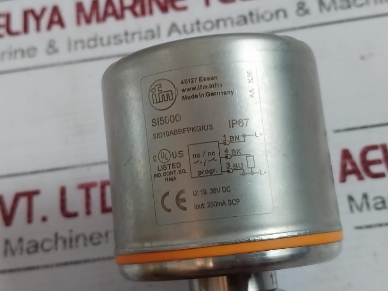 Ifm Si5000 Scale Display Flow Monitor Meter 12 749B 19-36Vdc Sid10Abbfpkg/Us