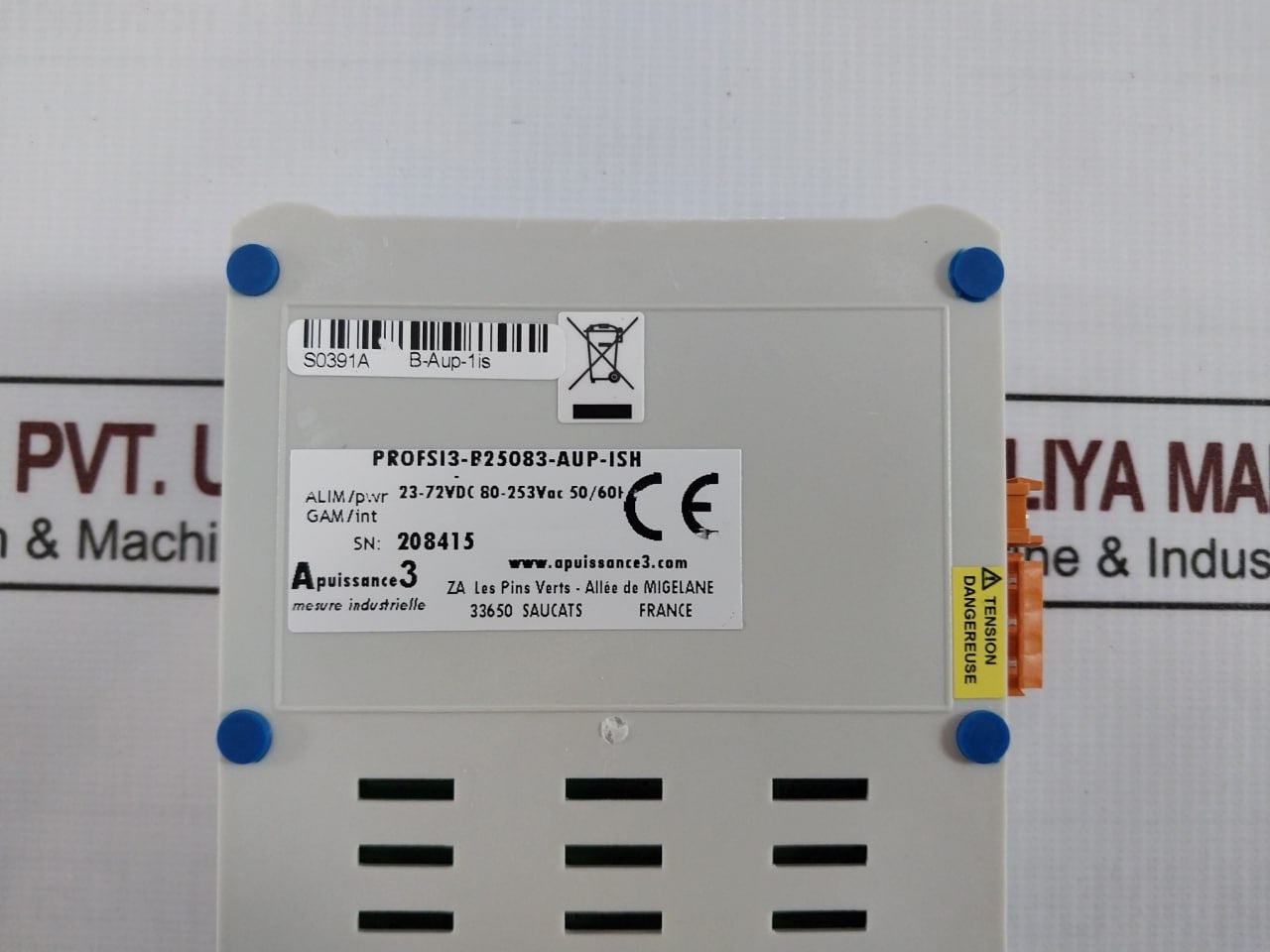 A Puissance 3 Profsi3-b25083-aup-ish Intrinsic Safety Analog Interface 4-20Ma