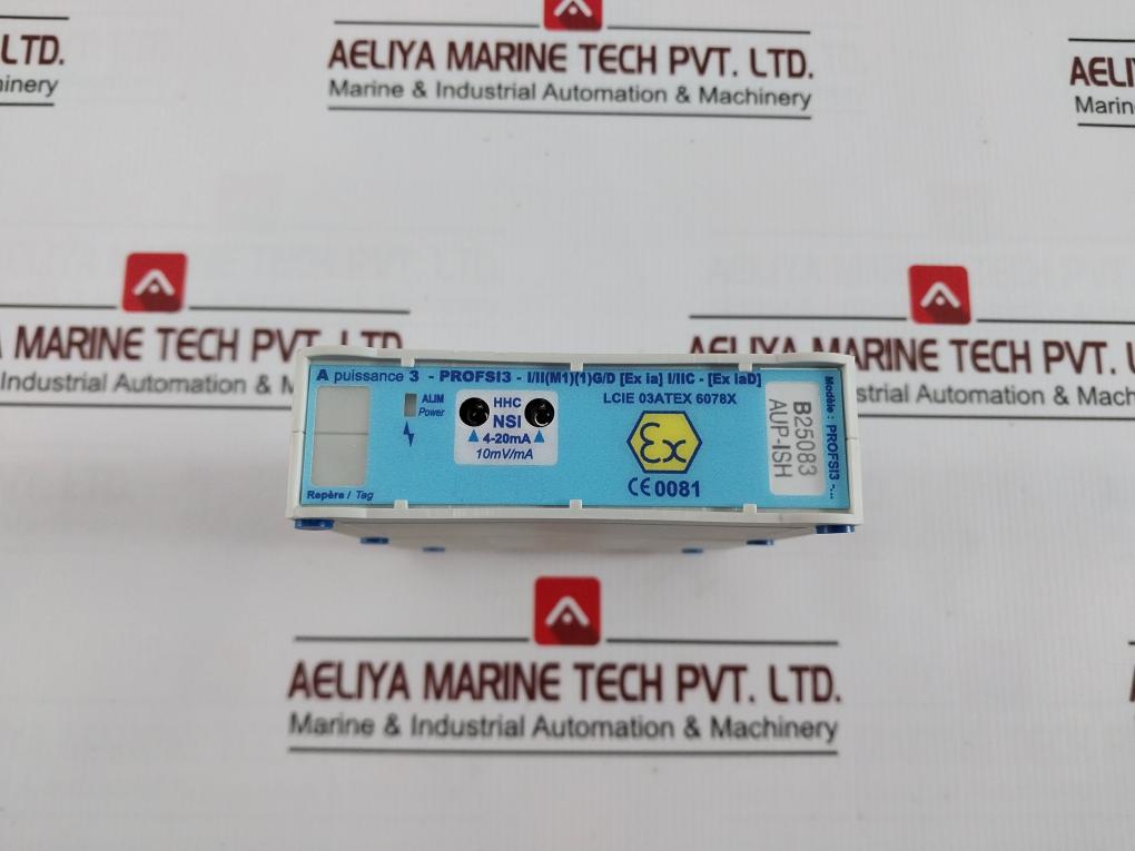 A Puissance 3 Profsi3-b25083-aup-ish Intrinsic Safety Analog Interface 4-20Ma