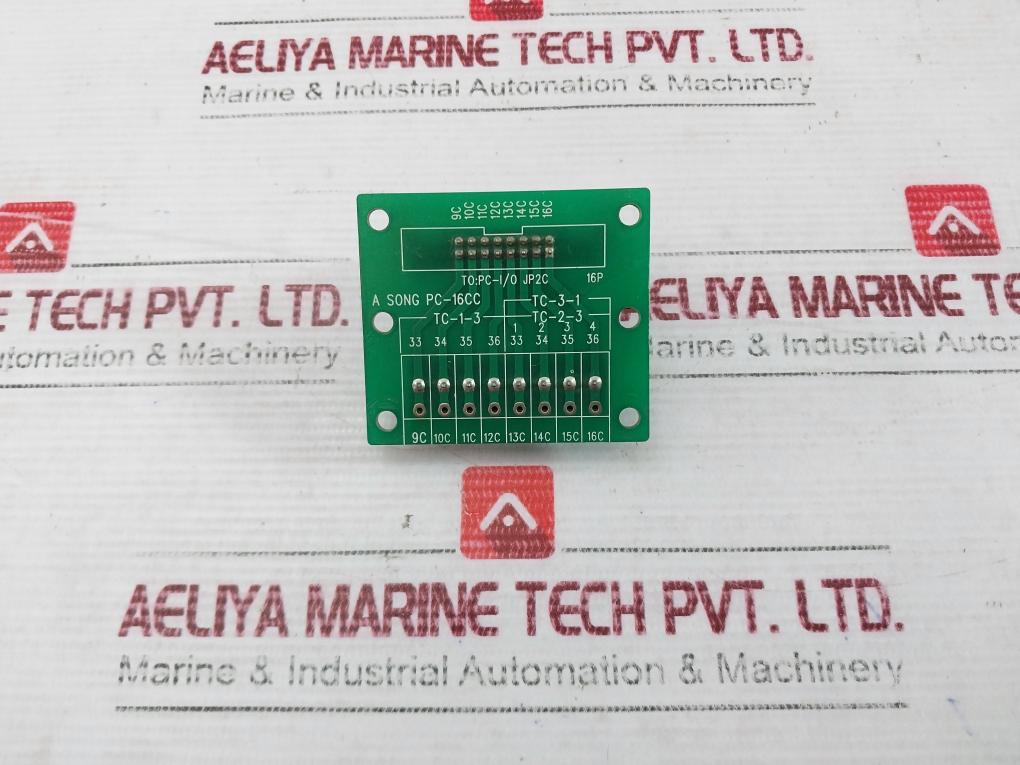 A SONG PC-8CC Input Output Terminal Board PC-I/O JP2C PCB