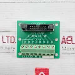 A SONG PC-8CC Input Output Terminal Board PC-I/O JP2C PCB