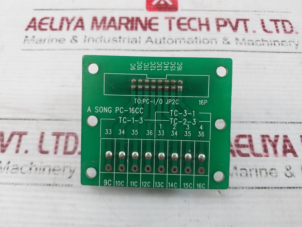 A SONG PC-8CC Input Output Terminal Board PC-I/O JP2C PCB