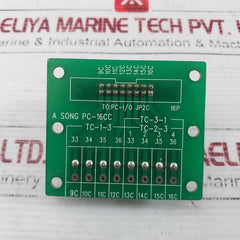 A SONG PC-8CC Input Output Terminal Board PC-I/O JP2C PCB