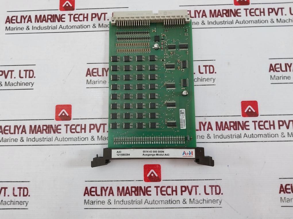 A+H Solutions A43 Pcb Output Module Printed Circuit Board 1215B0284