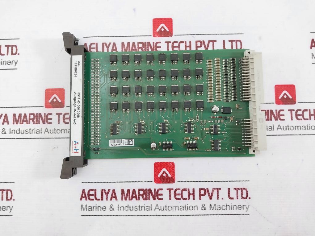 A+H Solutions A43 Pcb Output Module Printed Circuit Board 1215B0284