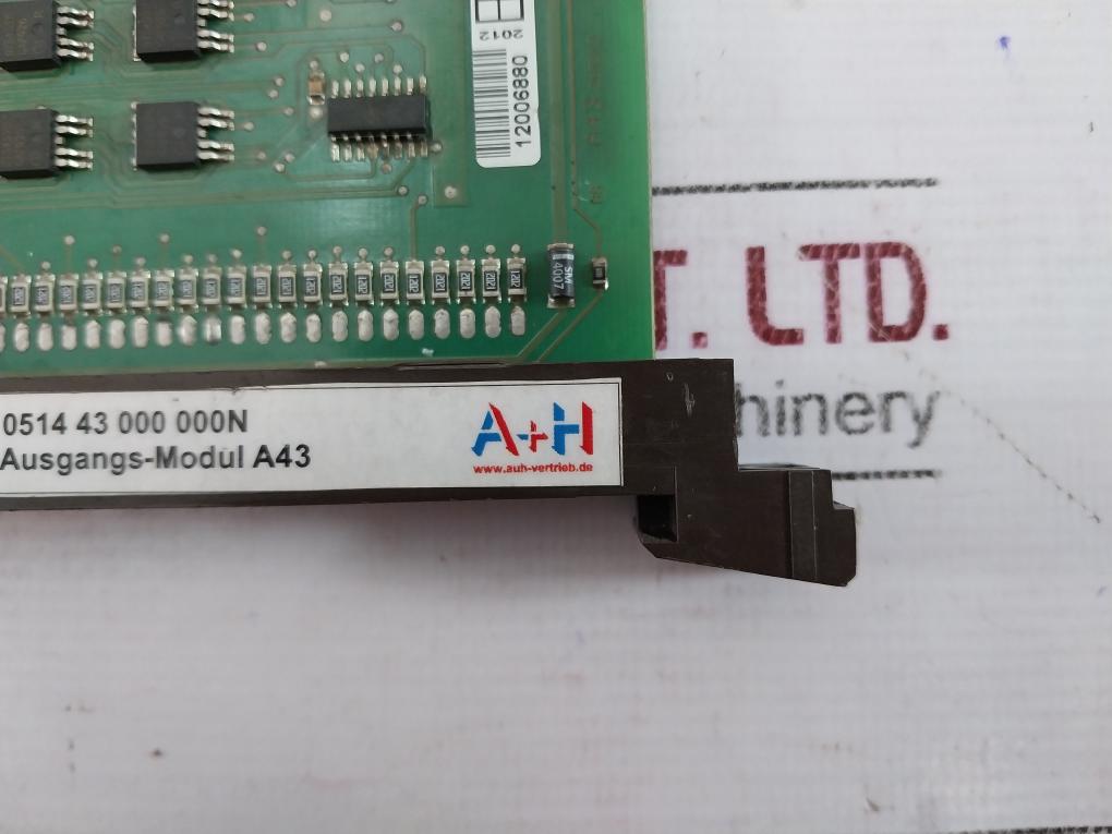 A+H Solutions A43 Pcb Output Module Printed Circuit Board 1215B0284